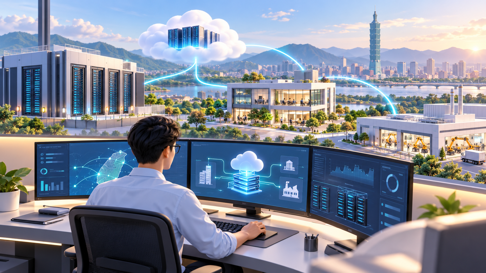 主機雲端託管與企業網路整合